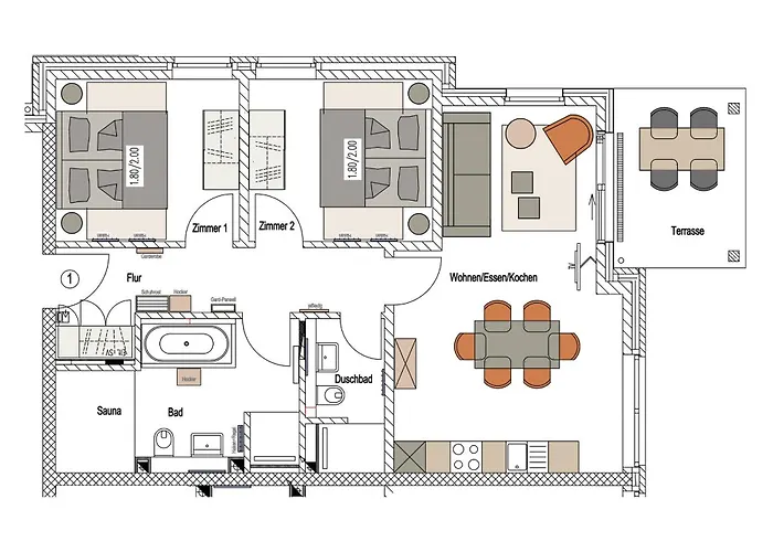 Peters 1 Appartement Grömitz